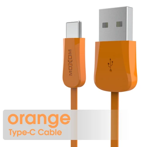 MOXOM usb type-C кабель для samsung S9 S8 USB C кабель для мобильного телефона для Xiaomi mi9 Redmi note 7 кабель для быстрой зарядки type C - Цвет: CC-79OT
