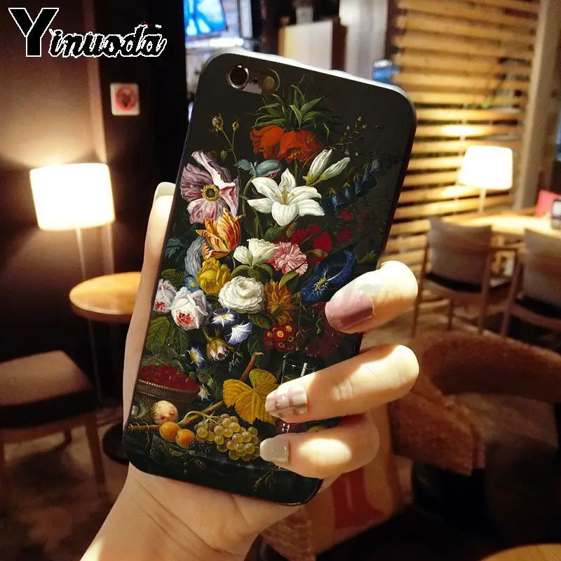 Classic painting flower In a Vase aesthetic Art
