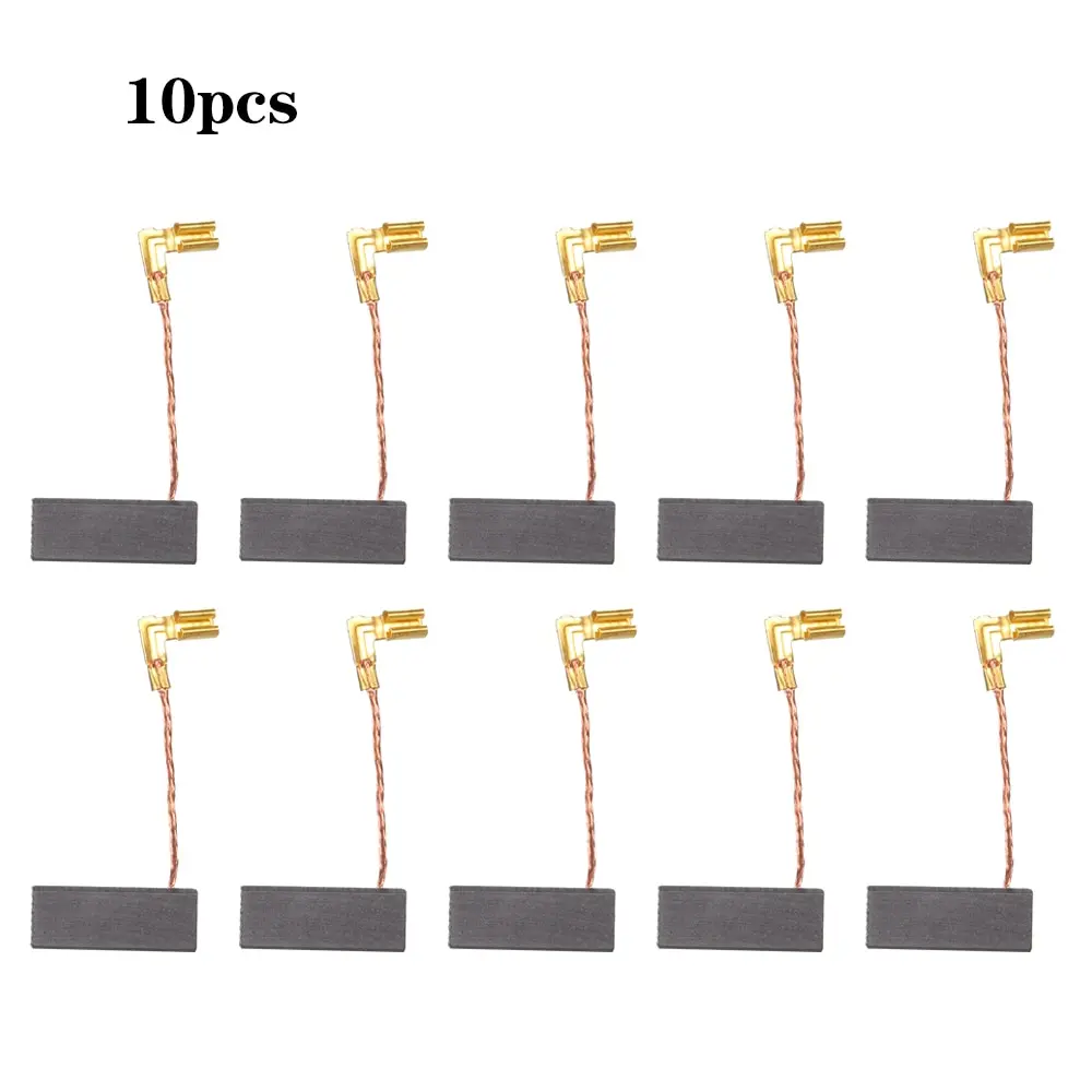 10 шт. электрическая дрель карбоновая щетка запасная часть с пружинным и медным сердечником 25 мм для Общего Электрического Инструмента двигатели роторный инструмент