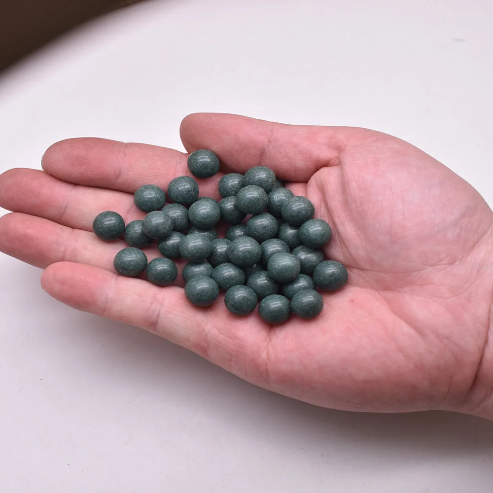 100Pcs Diameter 10mm Paintballs 170g Weight Green Color Pinball