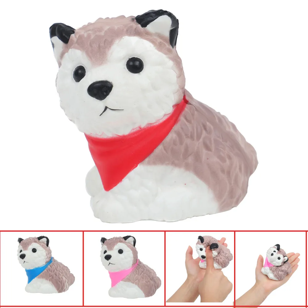 

1PCS Squeeze Spotted Bread Scented Slow Rising Dog Decompression Toys smooshy mushy toys for children 2019 18