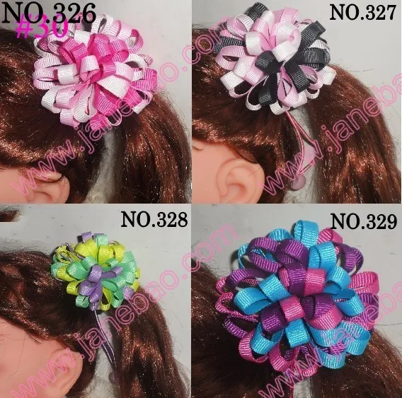 1000 шт заколка для волос в форме цветка петельная бант для волос для девочек популярные аксессуары для волос