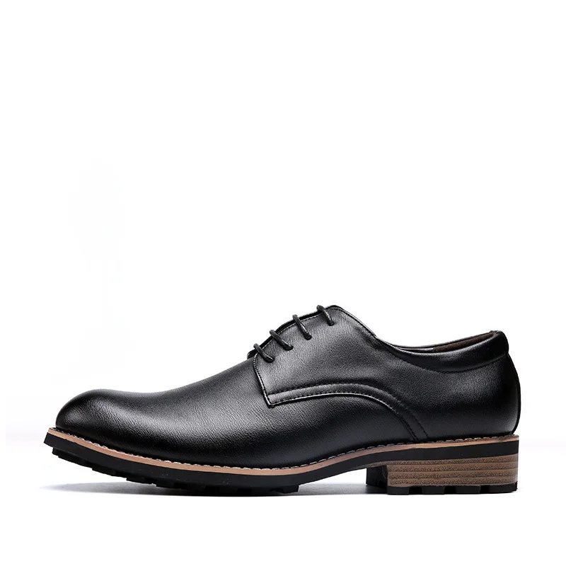 Britannique Casual kaki Robe Bout Aa20447 Noir Pointu De Luxe Hommes 2018 Mode Style Chaussures Oxford En Cuir Appartements Pour YqvUxw8F1