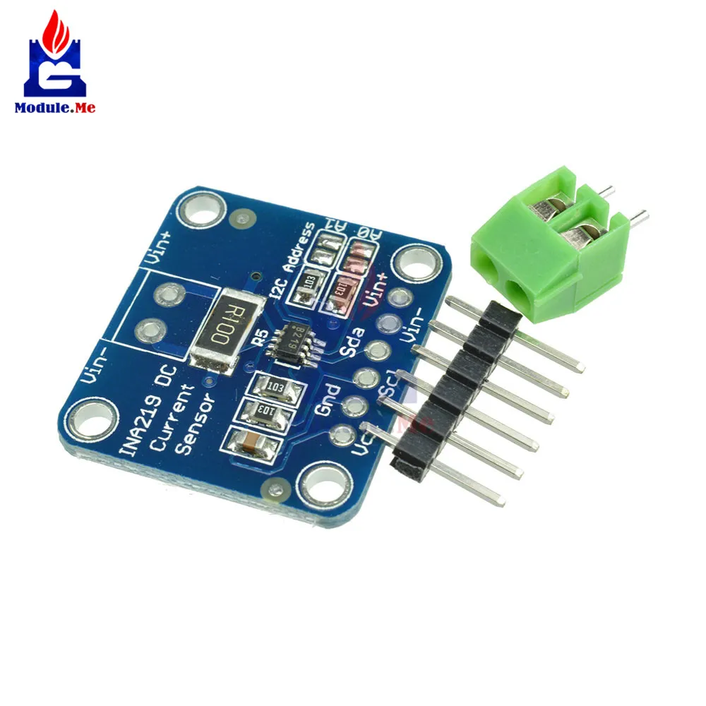 Модуль платы прерывания подачи тока INA219 модуль датчика I2C для Arduino сделай сам INA219B