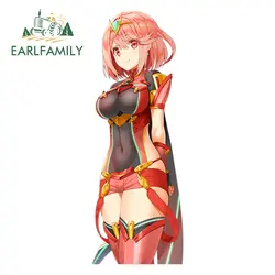 EARLFAMILY 13 см x 6,3 см наклейки стеклоочиститель Pyra (Homura) Рендер JDM аниме наклейка на автомобиль заднее лобовое стекло наклейка на машину