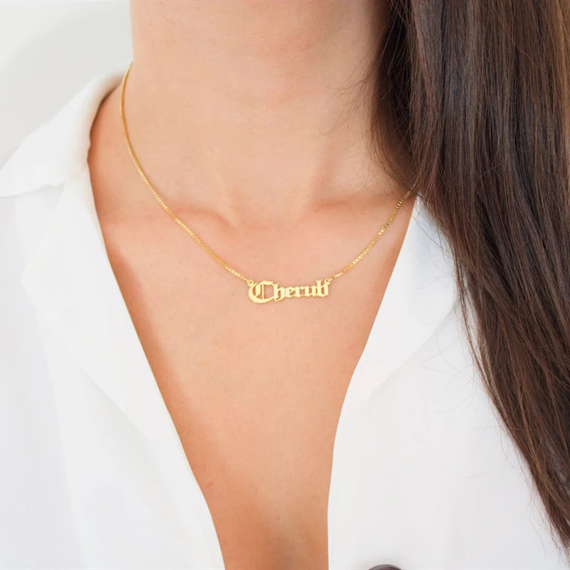 Pendant Necklace Personalized 