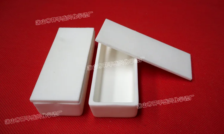 100x40x20mm 99.5%Al2O3 High Purity and Thermal Square Corundum Melting Pot /Alumina Ceramic Boat | Обустройство дома
