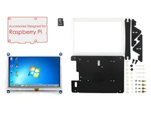 Raspberry Pi Accessory Package with 5 inch HDMI LCD Display Support Raspberry Pi 2 B Banana Pi / Pro With Case&8GB Micro SD Card