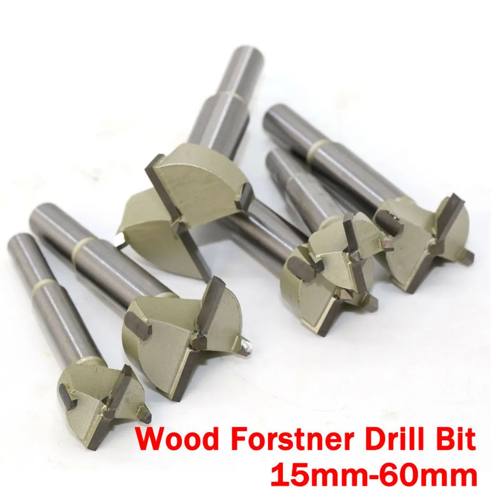 

1pc 15-60mm Wood Forstner Drill Bit Woodworking Hole Saw Cutter Hole Boring Bits Tool Parts For Wood Plastics Plywood