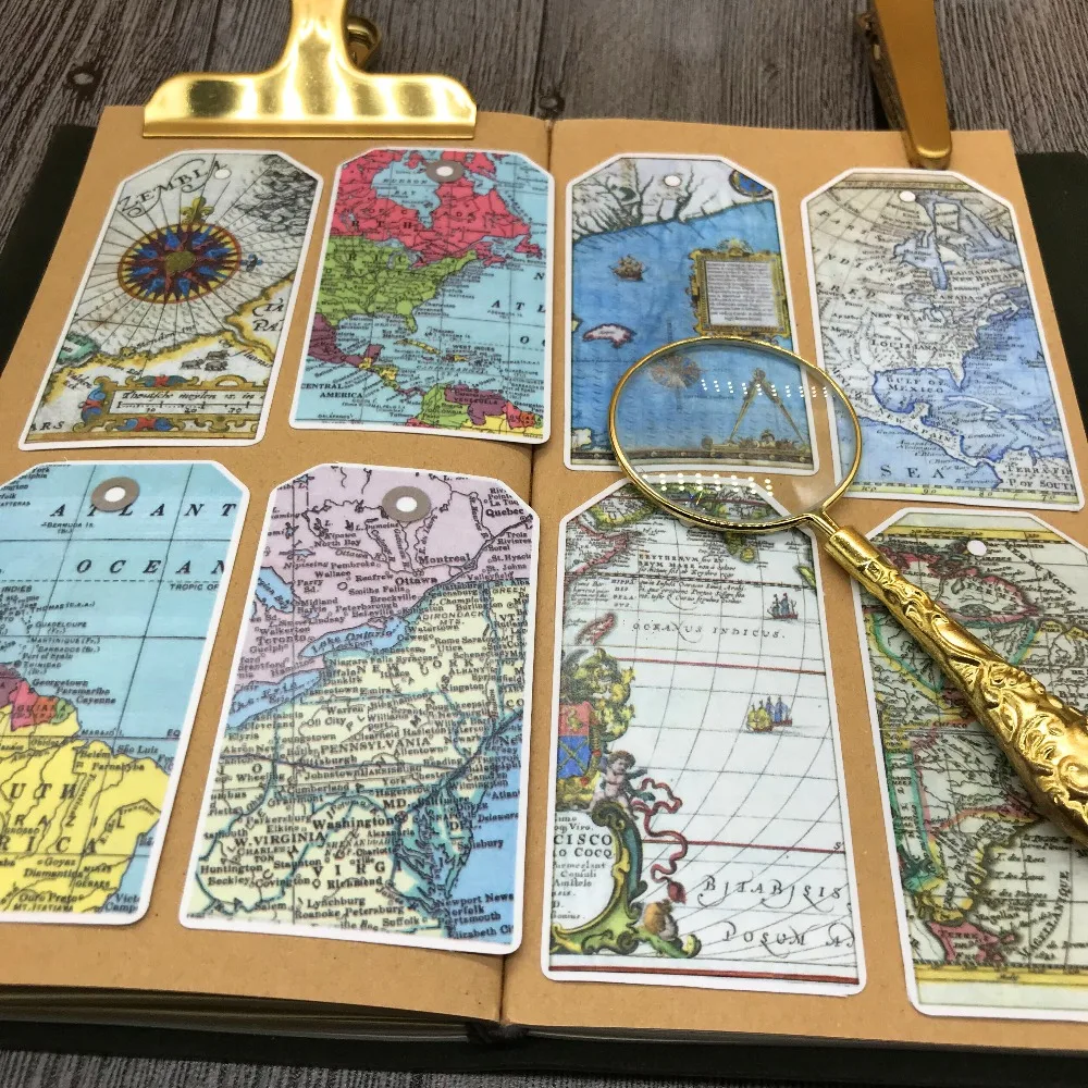 11 шт винтажные наклейки map label фон DIY Скрапбукинг альбом журнал happy план ручка материальное украшение стикер