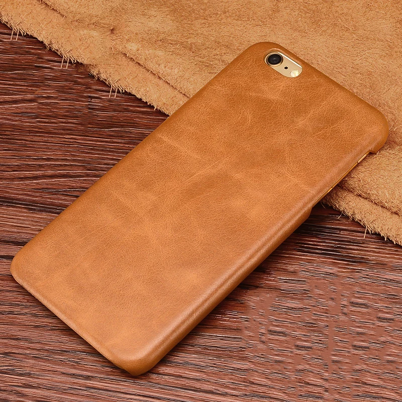 bilder für Für iPhone 6 S Fall Echtes Leder Rückseitigen Abdeckung Vintage Leder PC Fall Für iPhone 6 6 S Plus Moblie Telefon Tasche Coque Capa bilder für Für iPhone 6 S Fall Echtes Leder Rückseitigen Abdeckung Vintage Leder PC Fall Für iPhone 6 6 S Plus Moblie Telefon Tasche Coque Capa