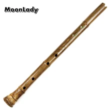 G Key Korean Style Shakuhachi 5 Holes Wooden Musical Instruments New Arrival Bamboo Flute With Root Woodwind Instrument