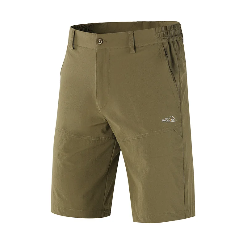 Newest male outdoor quick drying shorts casual five trousers large size