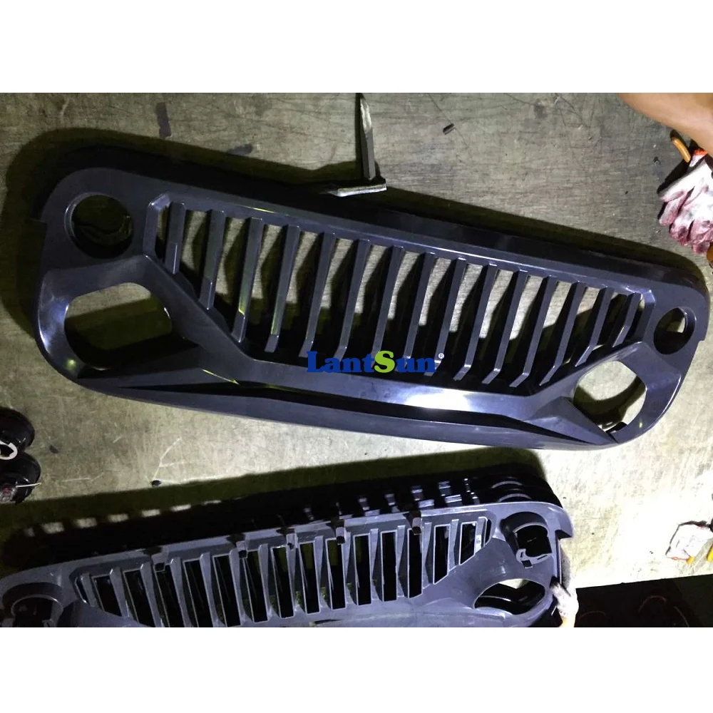 1 set J189 ABS plastic Front Matte Black Gladiator Vader Grille for 2007-2017 Jeep Wrangler JK Rubicon Sahara Sport 1 set J189 ABS plastic Front Matte Black Gladiator Vader Grille for 2007-2017 Jeep Wrangler JK Rubicon Sahara Sport