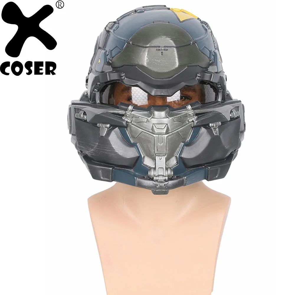 Xcoser 1 1 Scale Halo 5 Guardians Spartan Resin Helmet Game Full Head Mask Cosplay Costume Props Men New Buy At The Price Of 53 32 In Aliexpress Com Imall Com