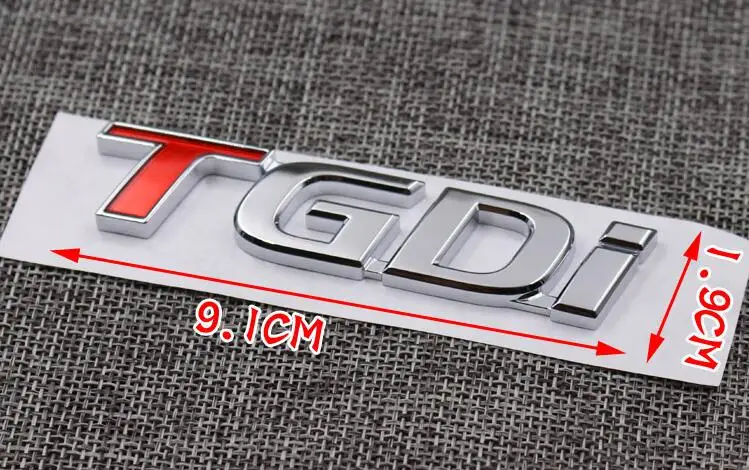 2 шт. 4WD TGDI авто Стайлинг ABS T GDI автомобильные наклейки декоративные эмблемы для