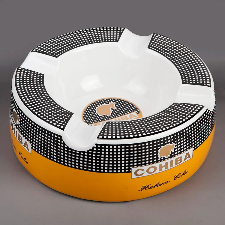 Popular Classical COHIBA Gadget Noble Ceramic Large Size Round Cigar