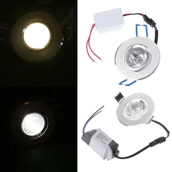 

1W LED Lights 85-265V Cabinet Mini Downlight Spot Ceiling Lamp-43#