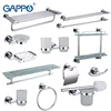 Gappo accesorios de baño Barra de toalla soporte de papel dientes doble Toalla de baño nuevo baño anillo toalla conjuntos GA18T13 ► Foto 1/6