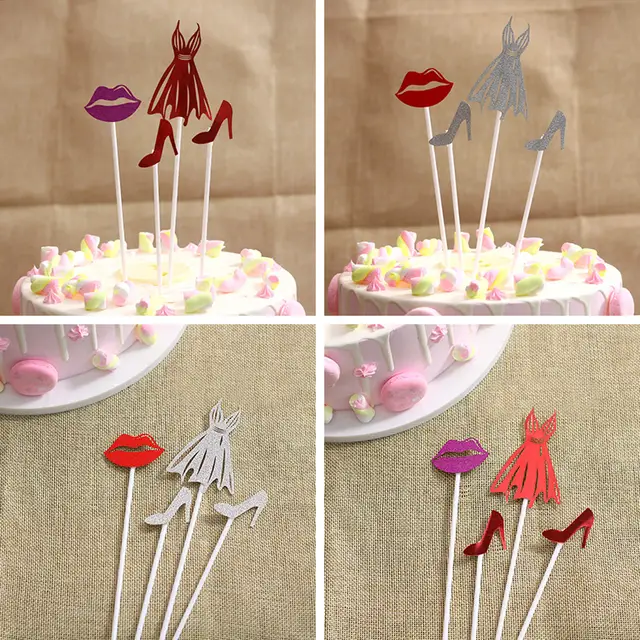 Hot Selling Party Dessert Table Decoration Sexy Skirt High Heels