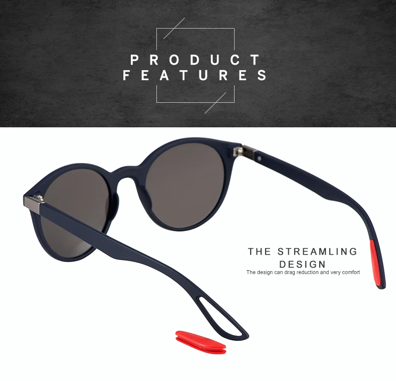 2019 New Polarized Women's Sunglasses UV400 Glasses Round Frame Men's Sunglasses Classic Fashion Brand Design Driving Sunglasses (27)