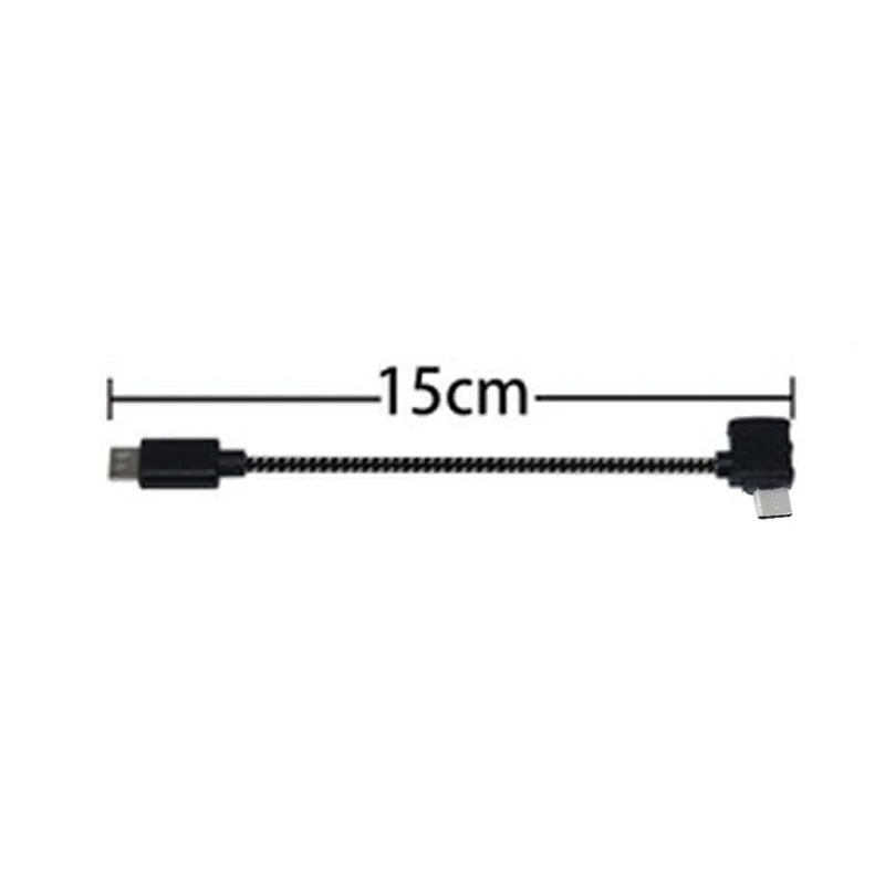 

BRDRC Phone Android to Type-C/Micro USB Cable For DJI SPARK PRO Drone Remote Controller Connect Date Cable