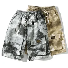 Mens New Summer Cargo Shorts Cool Camouflage Leisure Casual Fashion Men Short Pants Clothing Comfortable Men Cargo Shorts C1