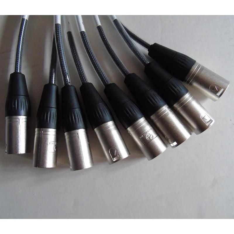 pro audio 8 canais estagio cabo cobra 02