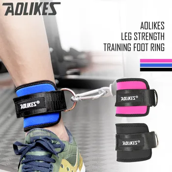 AOLIKES officiële Gym Gewichtheffen Been Sterkte Herstel Training Enkel Ondersteuning Protector Verstelbare Enkel Guard Protector