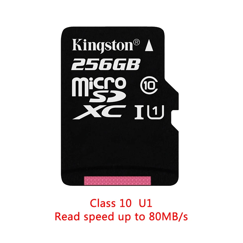 Kingston 16 Гб Micro SD карта класс 10 sd-карта memoria 32 Гб мини SD карта 64 Гб TF карта UHS-I 128 Гб карта памяти для мобильного телефона - Емкость: 80MB U1 256GB