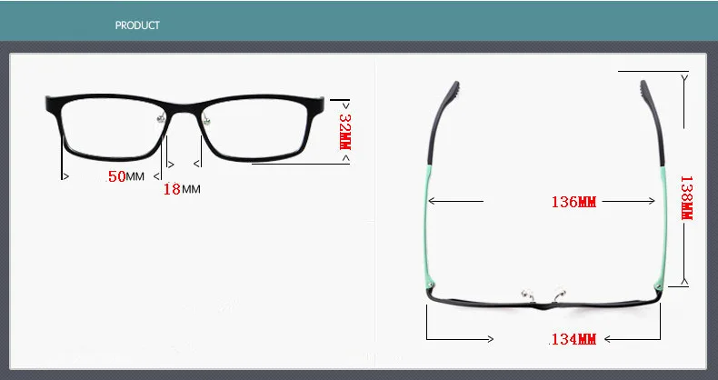 Ruowangs модные очки оправа для очков очки женские рецепту очки мужские очки близорукость очки кадр