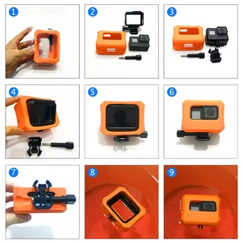 

Diving buoyancy frame for GoPro HERO5/6/7 domestic Floaty buoy floating accessories