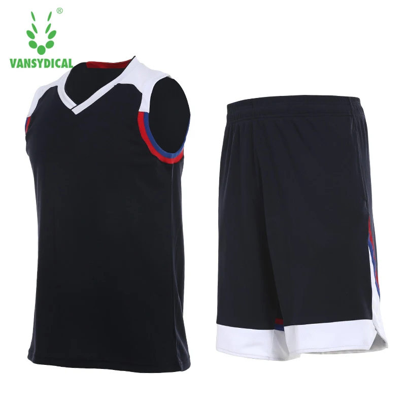 Vansydical Men Basketball Shirt Uniforms Sports Sportswear Training