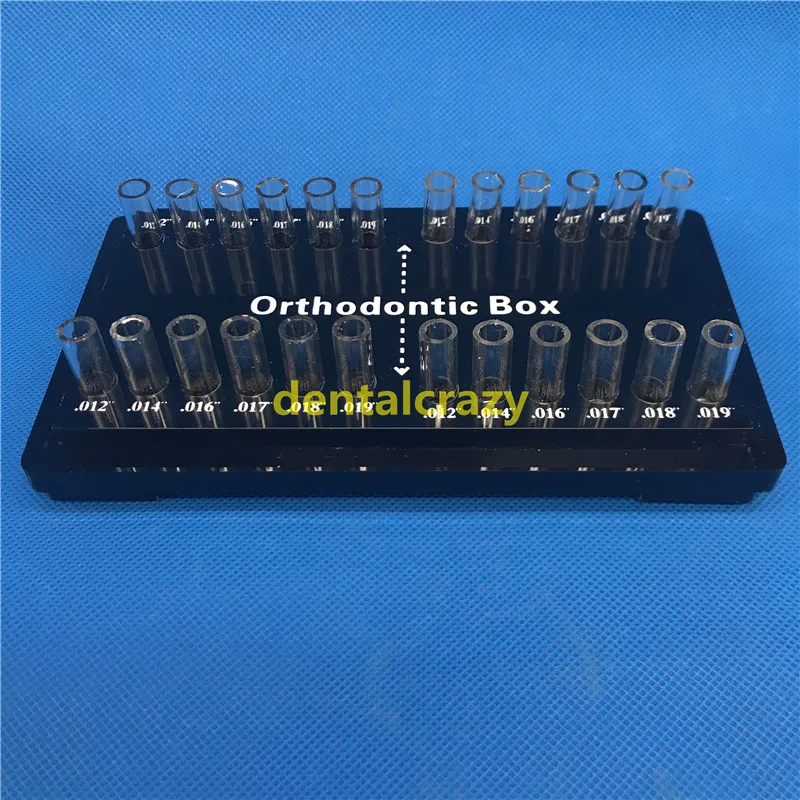 1 шт. стоматологический ортодонтический круглый Archwire Box/CE/ISO круглая проволока