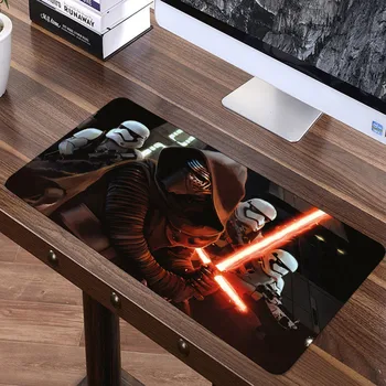 

Star Wars 70x30cm Mouse Pad Fashion Movie Best Gamer Gaming Laptop Notebook mat Locking Edge For Otaku best friend gift