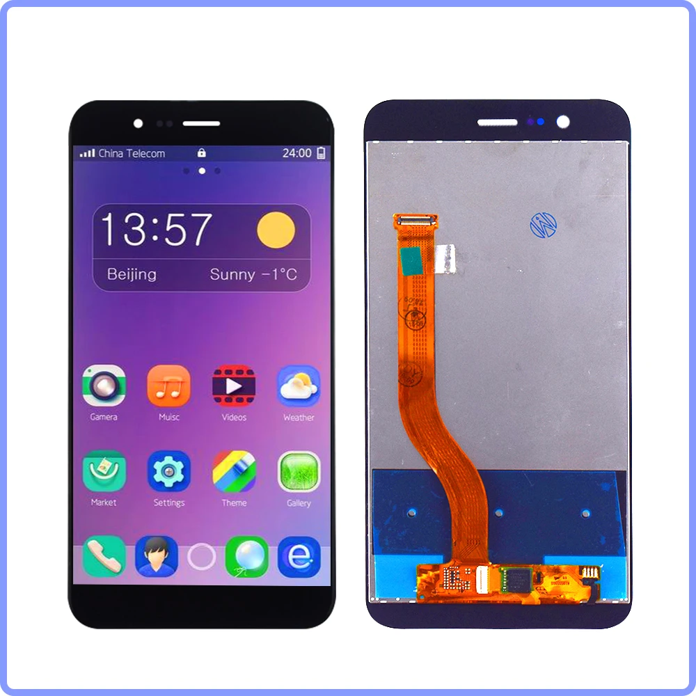 Для Huawei Honor 8 Pro LCD V9 дисплей сенсорный датчик экрана в сборе с рамкой для DUK L09 AL20