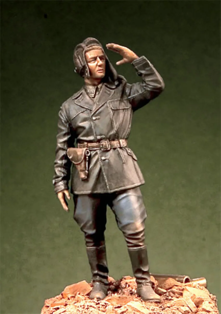 1/35 модельная фигурка из смолы разобранный Неокрашенный набор 129 | Игрушки и хобби