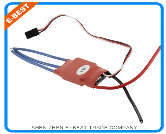 Simonk 20A 500Hz Firmware Electronic Speed Controller ESC w/ 5V 2A BEC for RC Multicopter and Helicopter 12pcs Freeshipping | Игрушки и