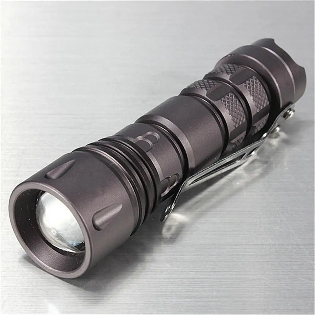 Mini LED Flashlight 1200Lm XPE-Q5 Zoomable Torch 14500 Light Lamp best Portable for Outdoor Activity | Лампы и освещение
