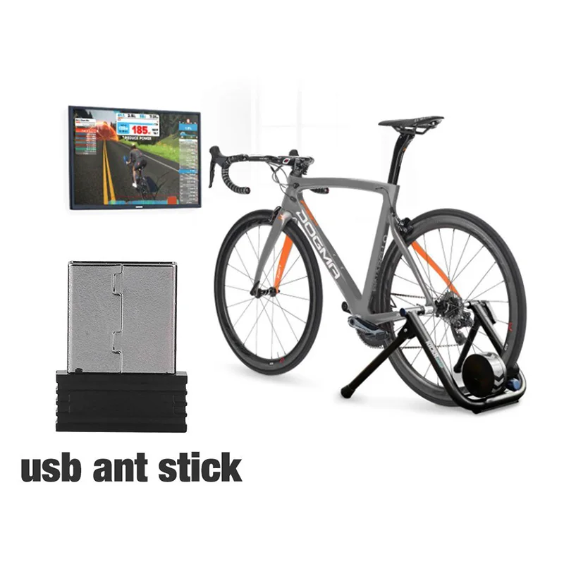 7 USB ANT+ STICK Ant adapter Transmitter Receiver for Zwift Garmin Sunnto Tacx Bkool PerfPRO Studio CycleOps TrainerRoad Cycling