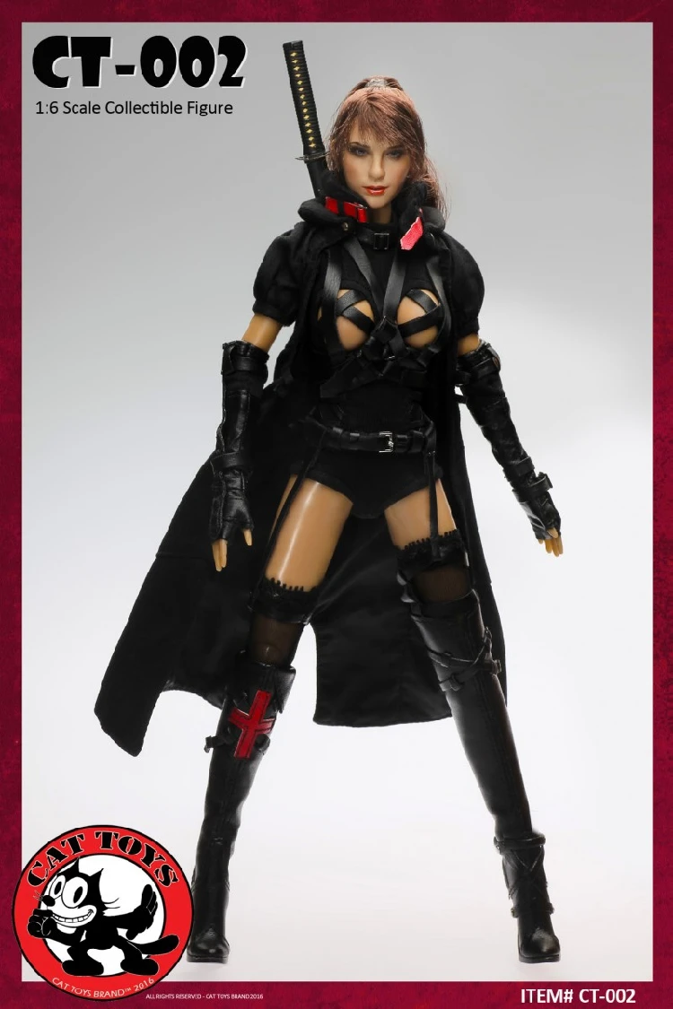 Игрушки для кошек CT002 Женская экшн-фигурка темного плаща 1/6 | и хобби