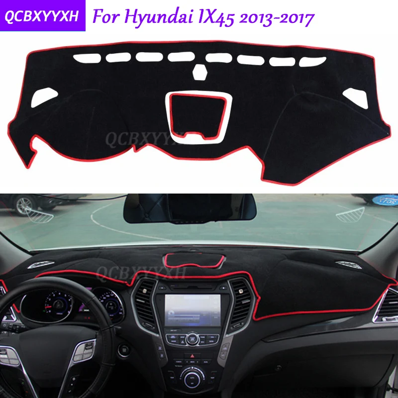 Для hyundai IX45 2013- коврик на приборную панель защитный интерьер Photophobism коврик тент подушка для автомобиля Стайлинг авто аксессуары