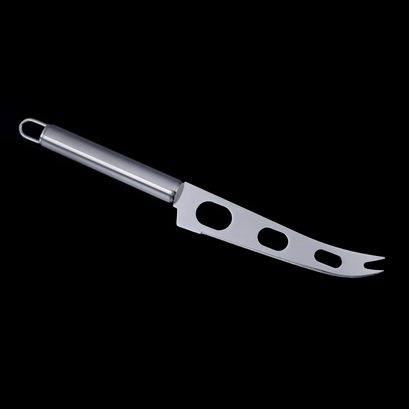 Высокое качество из нержавеющей стали 3 отверстия нож для сыра нож для пиццы нож для сыра и масла нож для торта кухонные инструменты