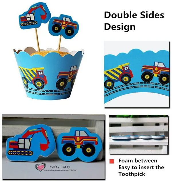 Cupcake DIY Materials Engineering Vehicle Style - 2