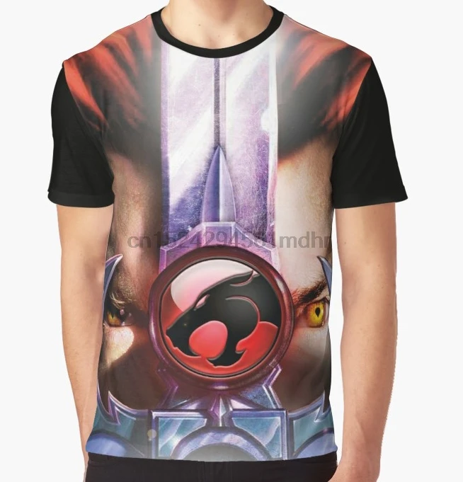 

All Over Print T-Shirt Men Funy tshirt Thundercats sword of omens Short Sleeve O-Neck Graphic Tops Tee women t shirt