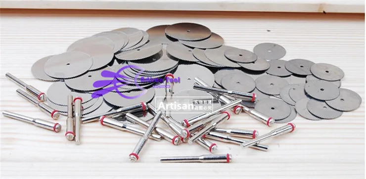 

Wood Cutter 22mm 25mm 32mm Circular Blades + 2pcs rod Saw Disc for Rotary Tools