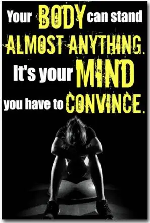 Bodybuilding Motivational Quote Art Print Silk Poste Wall 12x18' 24x36' 24x48' | Дом и сад