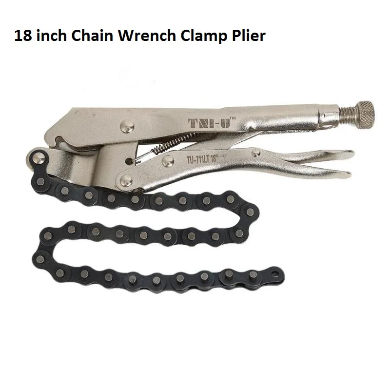 

18 inch Chain Wrench Clamp Plier Locking Plier Vise Wrench for Water Pump Pipe locking plier Chain wrench/quick clamp pliers