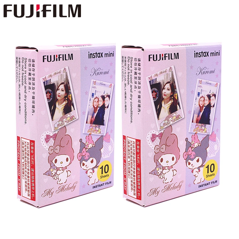 Fujifilm Instax Mini 8 9 пленка My Melody Fuji мгновенная фотобумага 20 листов для 70 7 s 50 s 50i 90 25 Share SP-1 2 камеры