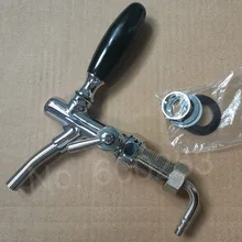 Домашний пивной кран, пивной кран, регулируемый кран, хромированный кран для приготовления домашнего пива, кран для напитков, аксессуары для бара